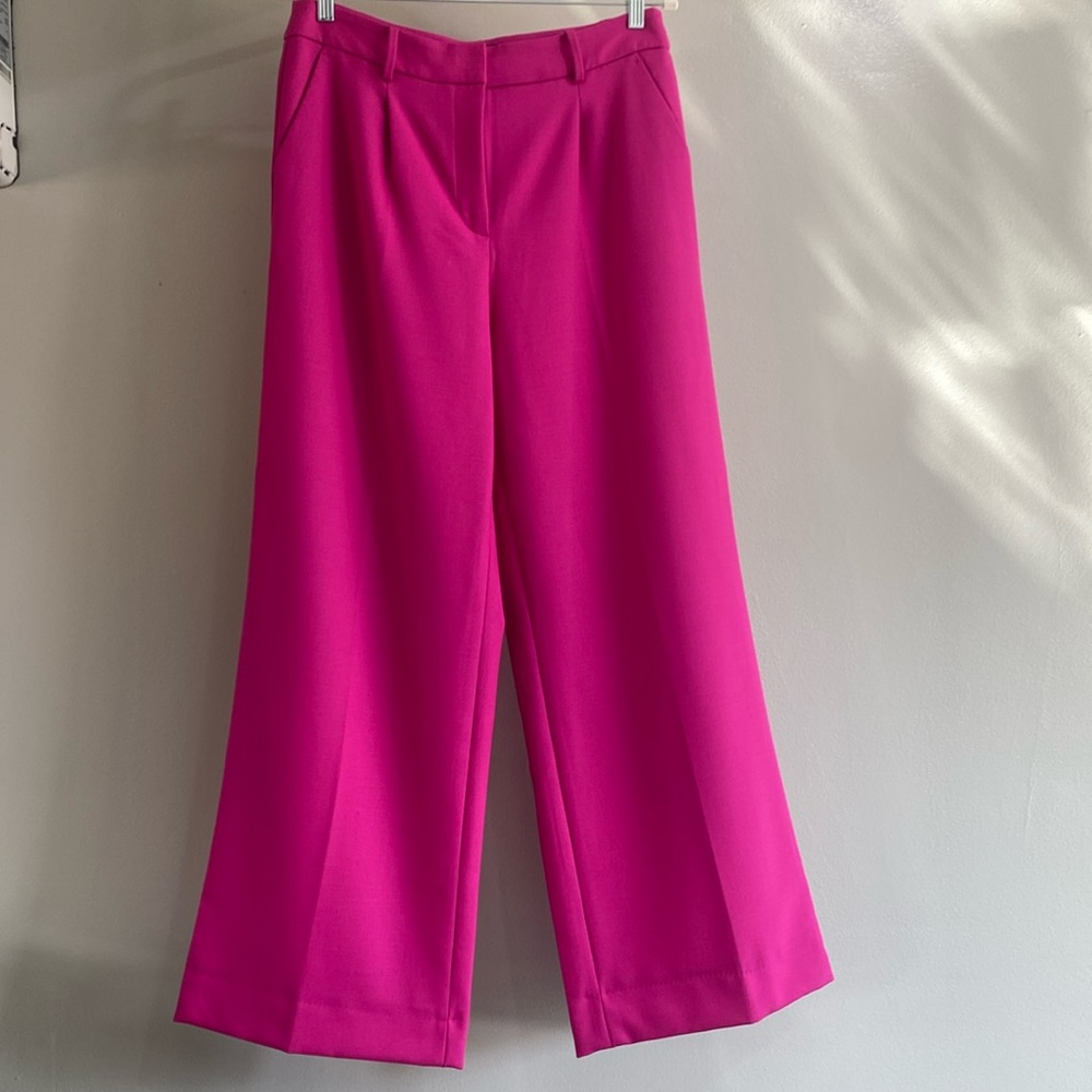 Wide leg trousers